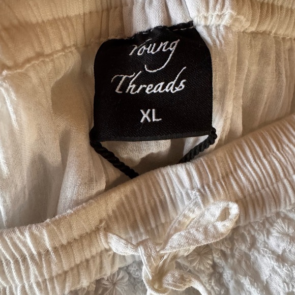 Boho Mini Skirt Ruffle & Patch Size L NWT - Picture 11 of 11